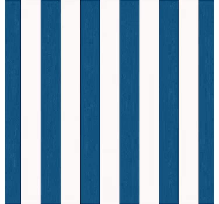 Azurově modré pruhy Roleta do koupelny - TenStickers