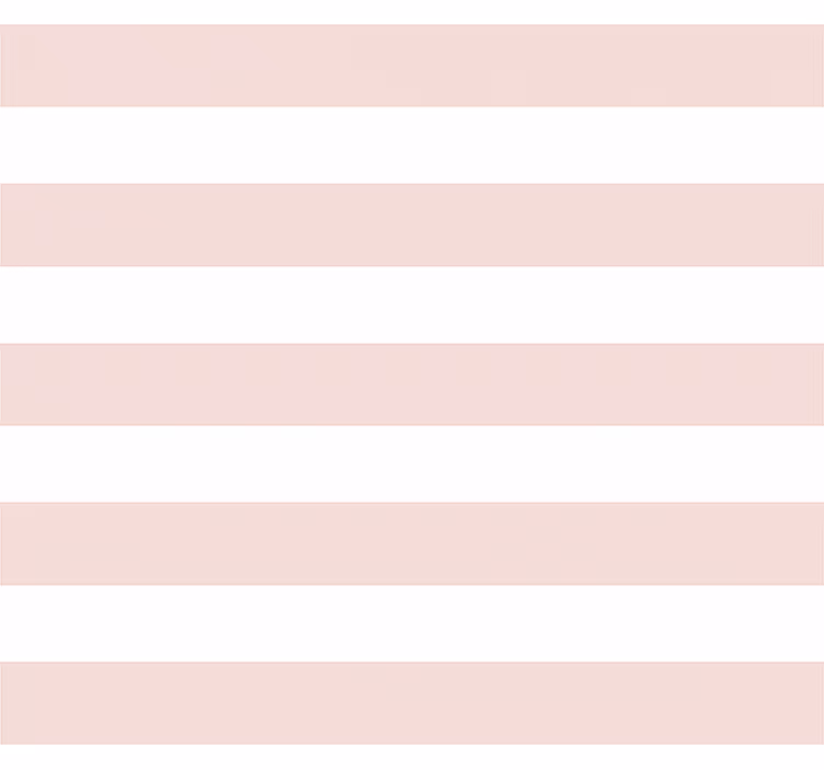 Bílé a růžové pruhy Roleta děti - TenStickers