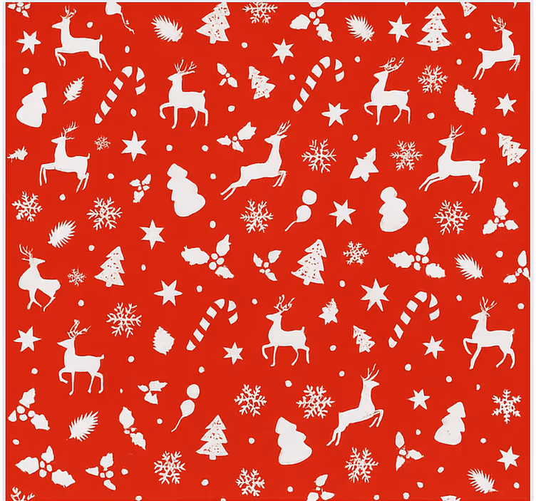 Pastelový vzor santy Roleta do obývacího pokoje - TenStickers