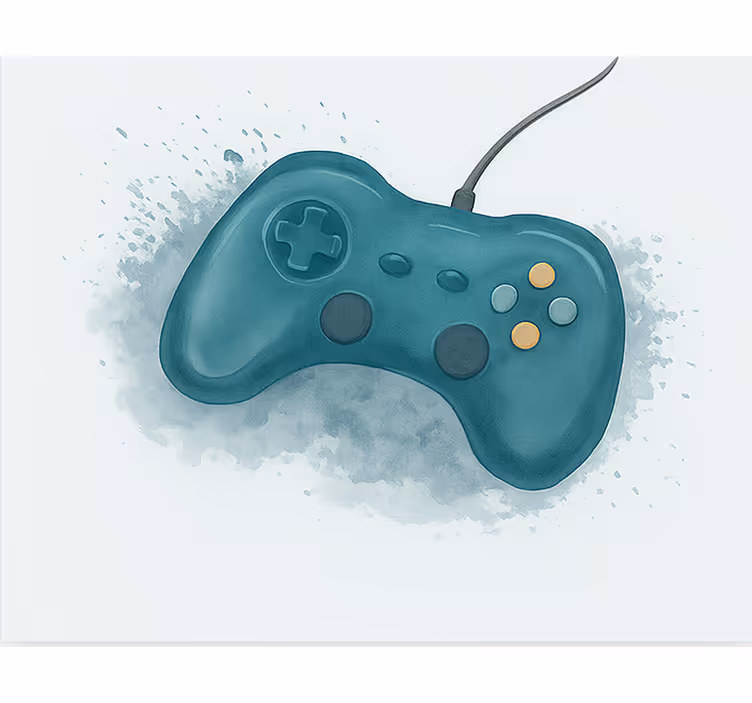 Umělecký design herní konzole Roleta Geek - TenStickers