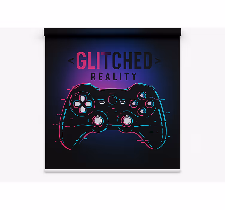 Ovladač reality s chybami Roleta Geek - TenStickers