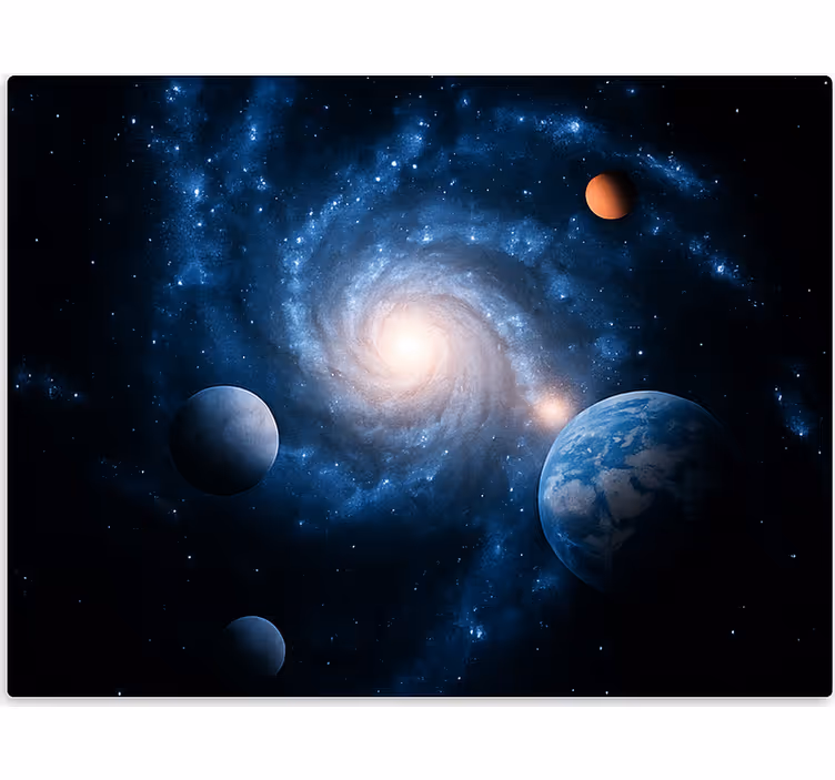 Galaxie prostor planeta Roleta pro teenagery - TenStickers