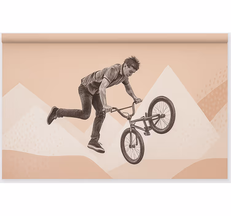 Bmx kaskadérské akce Roleta pro teenagery - TenStickers
