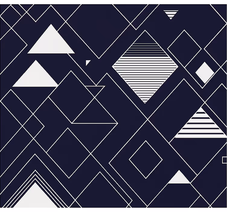 Geometrie námořnictva Roleta pro teenagery - TenStickers