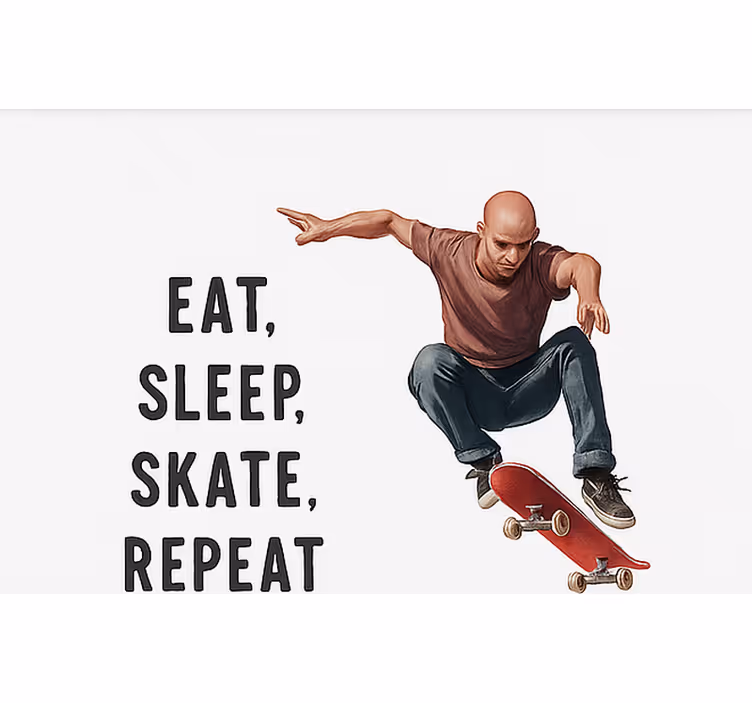 Potisk na skateboardu Roleta pro teenagery - TenStickers