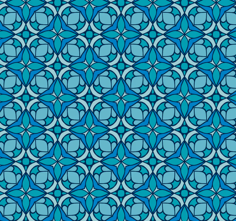 Roleta do koupelny s geometrickým vzorem - TenStickers