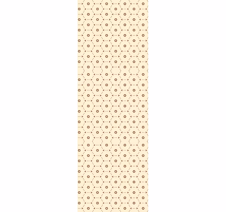 Roleta domácí kancelář s abstraktním hexagonem - TenStickers