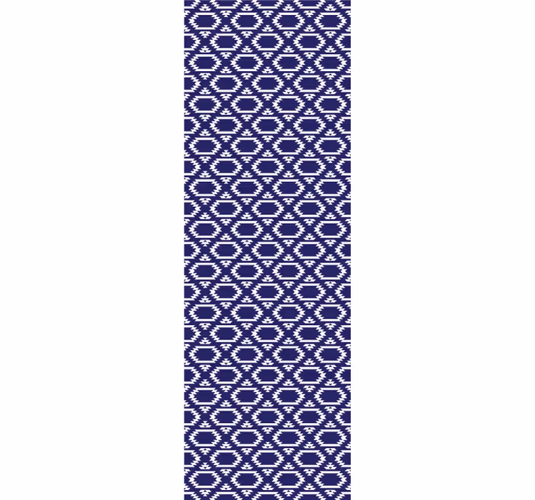 Roleta do jídelny s geometrickými hexagony - TenStickers