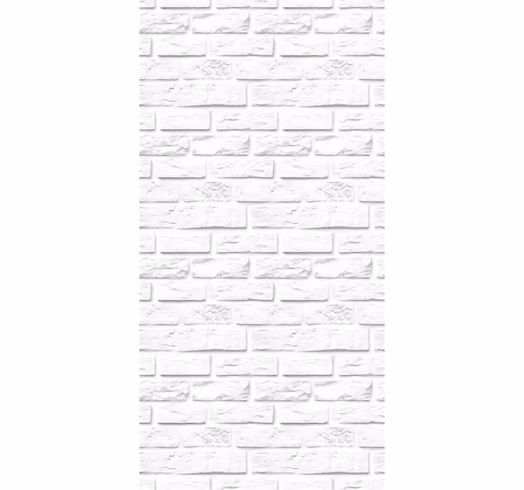 Roleta kuchyně bílé kamenné cihly - TenStickers