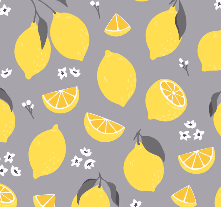 Roleta kuchyně citrusový vzor - TenStickers