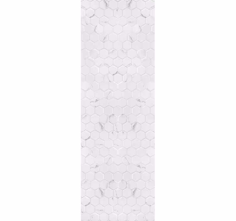 Roleta kuchyně elegantní šedé hexagonové dlaždice - TenStickers