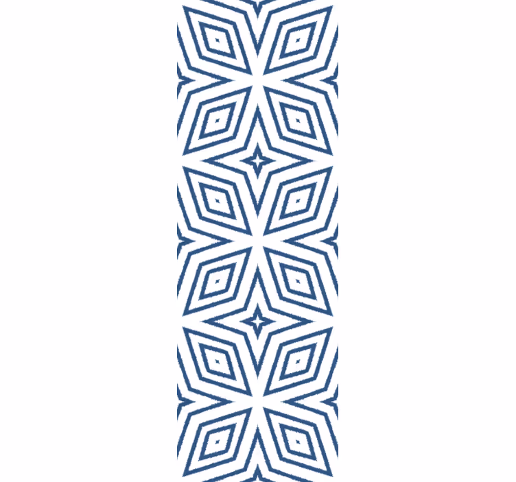 Roleta do jídelny s ručně vyráběnými jute diamanty - TenStickers