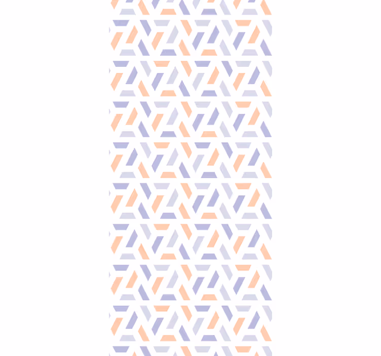 Roleta do jídelny s geometrickými liniemi v nordickém stylu - TenStickers