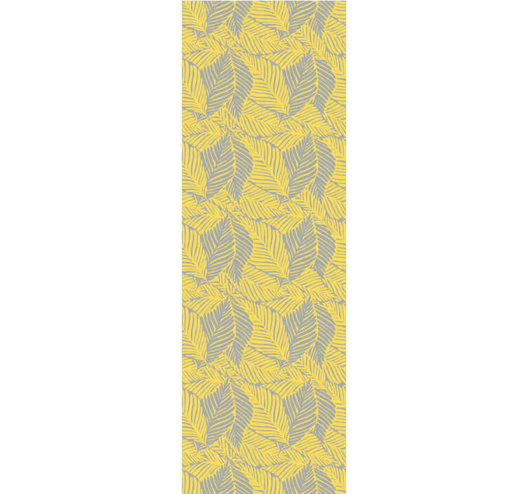 Roleta do jídelny tropické listy pantone - TenStickers