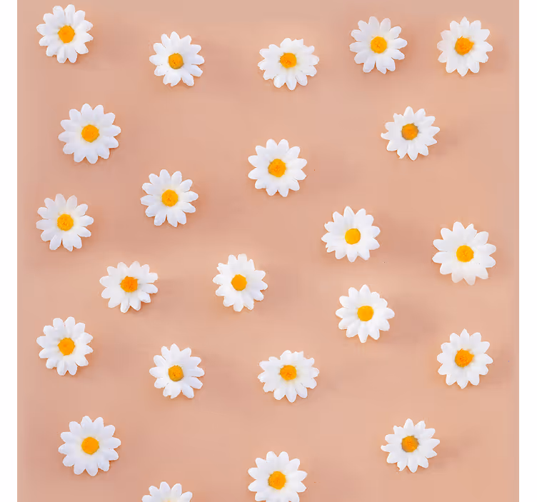 Roleta do jídelny s moderním květinovým vzorem - TenStickers