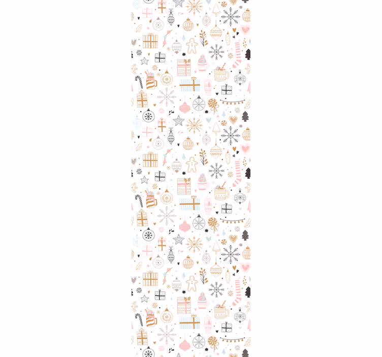 Roleta děti zimní vánoční vzor - TenStickers