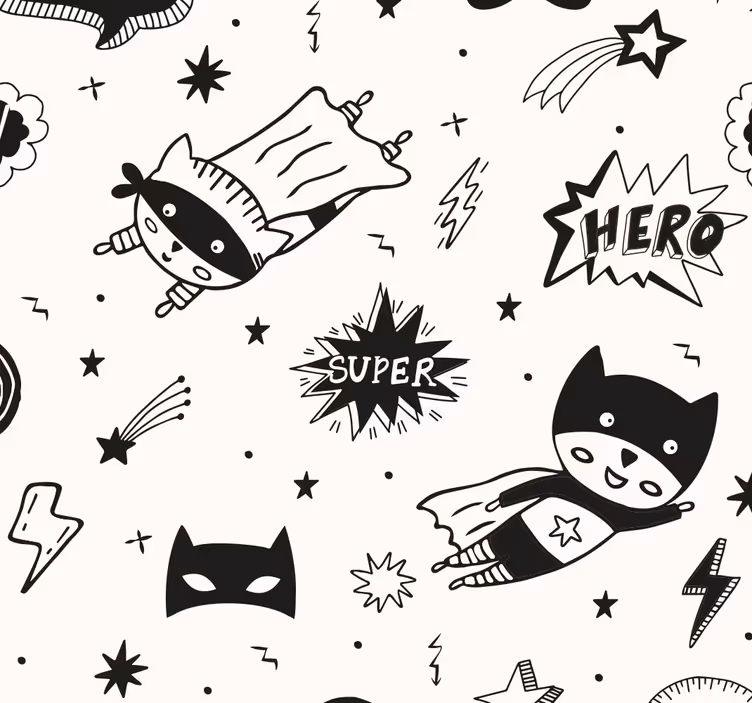 Roleta děti s motivy superhrdinů - TenStickers