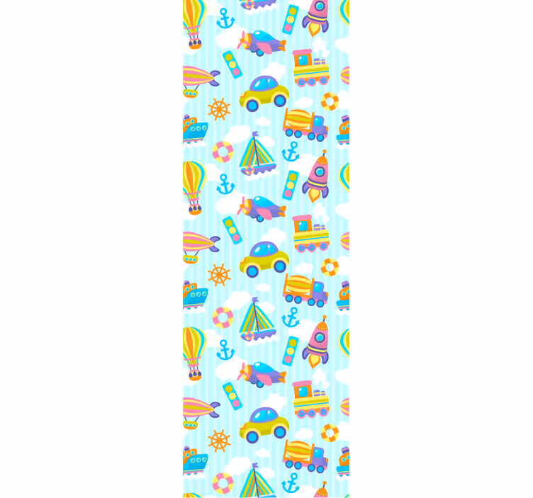 Roleta děti s roztomilým designem aut - TenStickers