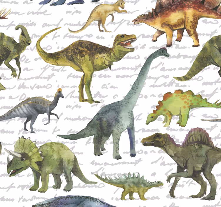 Roleta děti realistické dinosaury - TenStickers