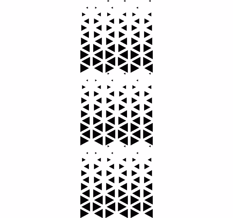 Roleta kancelář s geometrickým ombré efektem - TenStickers