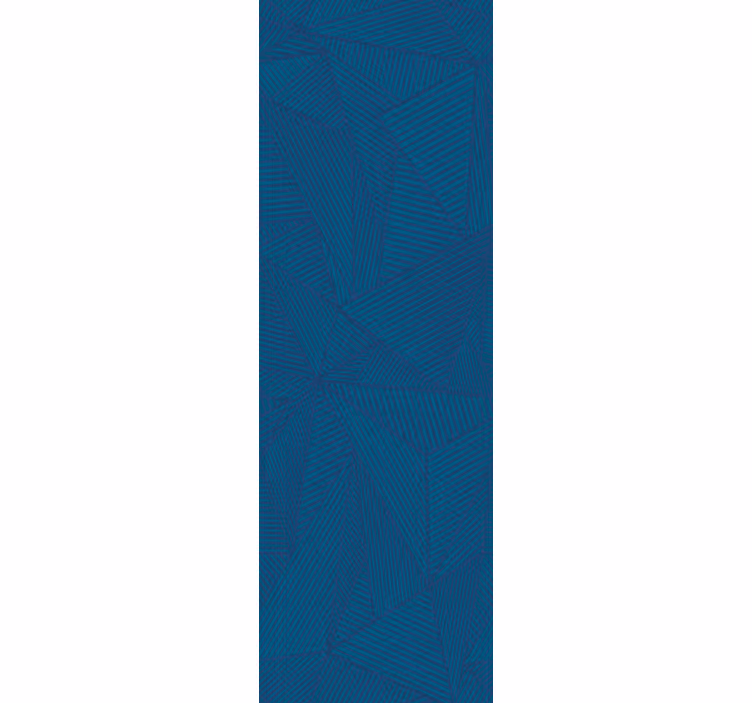 Roleta kancelář modrý geometrický vzor - TenStickers