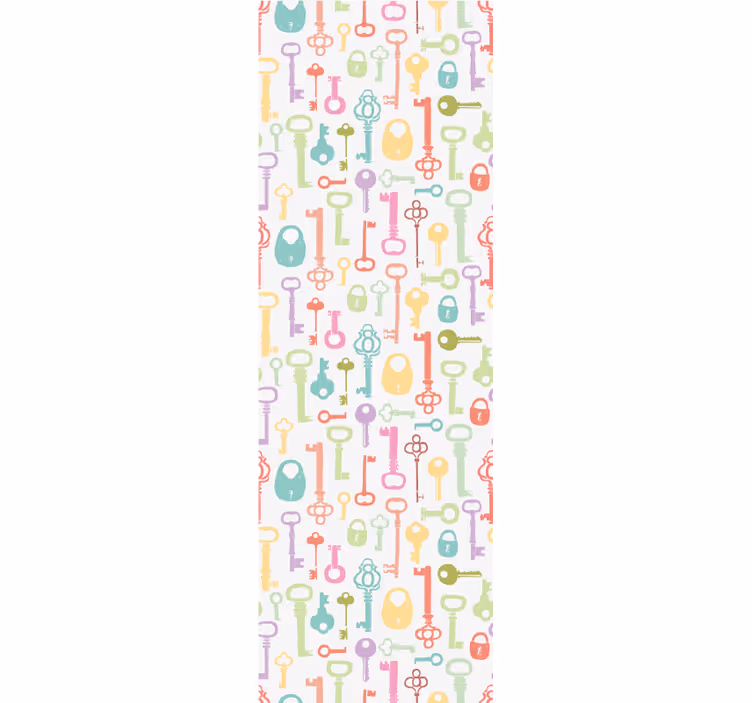Roleta pro teenagery s klíčovým vzorem - TenStickers