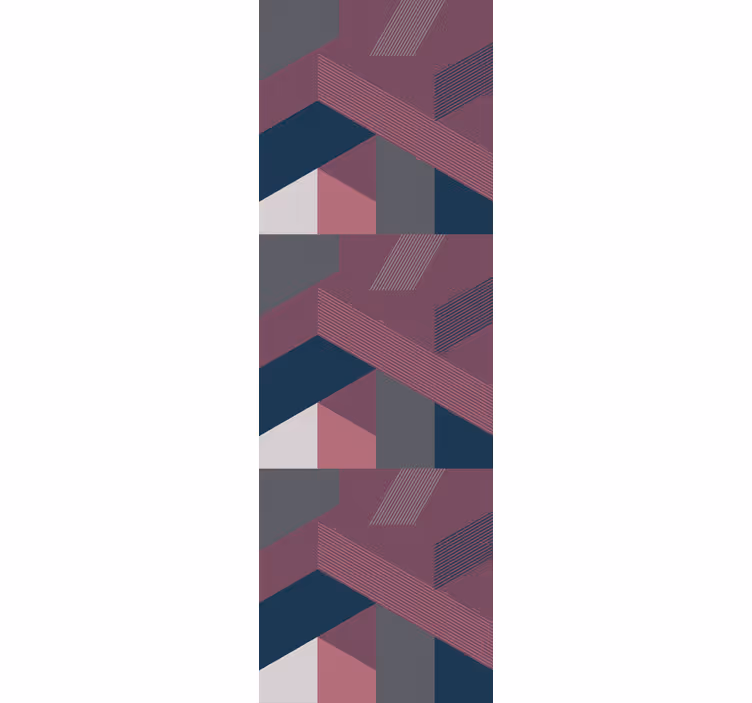 Roleta pro teenagery s geometrickými tvary - TenStickers