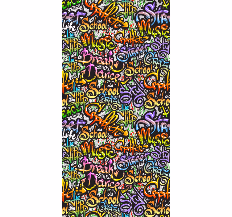 Roleta pro teenagery s graffiti textem - TenStickers