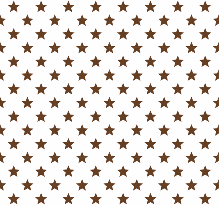 Roleta pro teenagery hnědé hvězdy - TenStickers