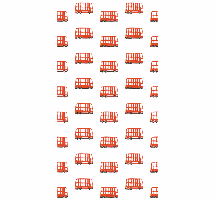 Roleta pro teenagery s motivem londýnského autobusu - TenStickers