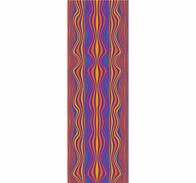 Roleta pro teenagery s psychedelickými vlnami - TenStickers