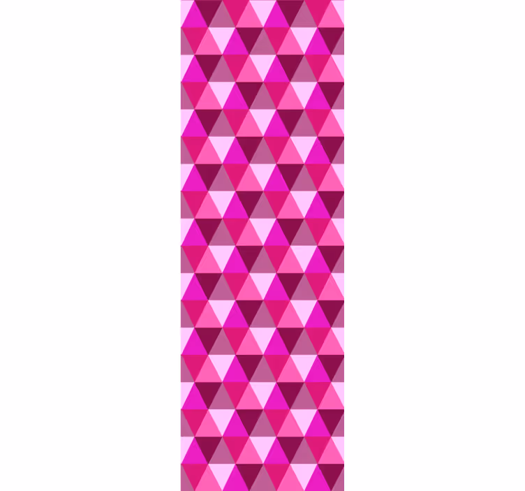 Roleta pro teenagery geometrická fuchsie - TenStickers