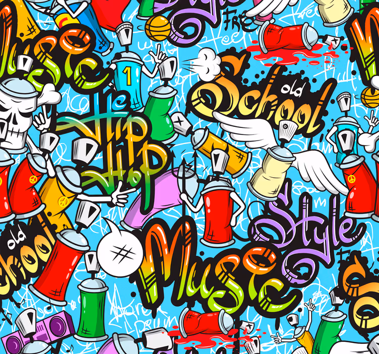 Roleta pro teenagery v kultuře městského graffiti - TenStickers