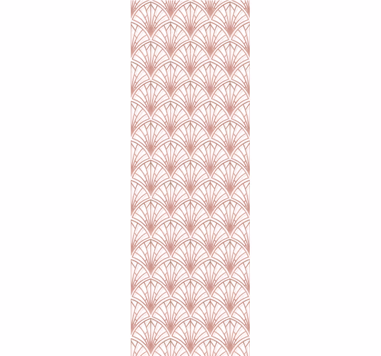 Moderní roleta elegantní art déco ventilátory - TenStickers