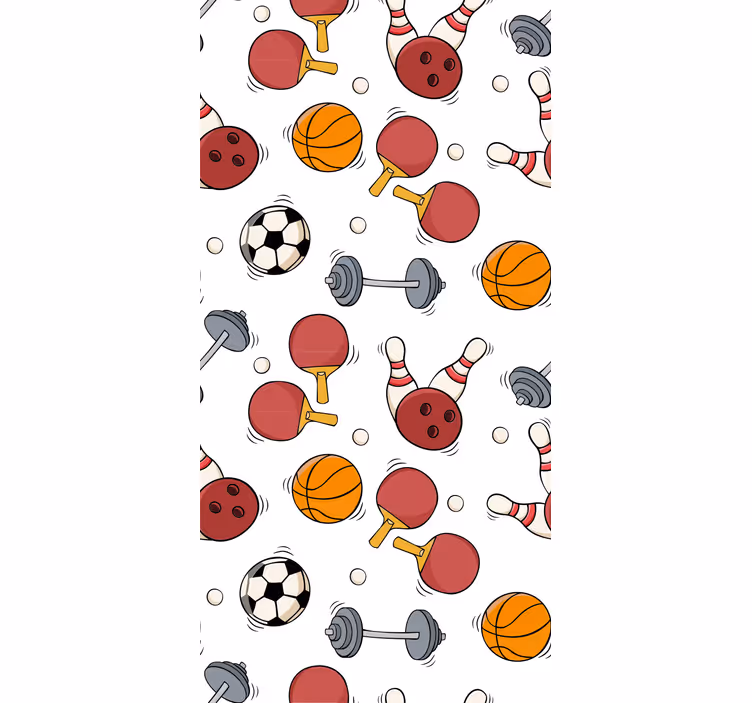 Moderní roleta se sportovním vzorem - TenStickers