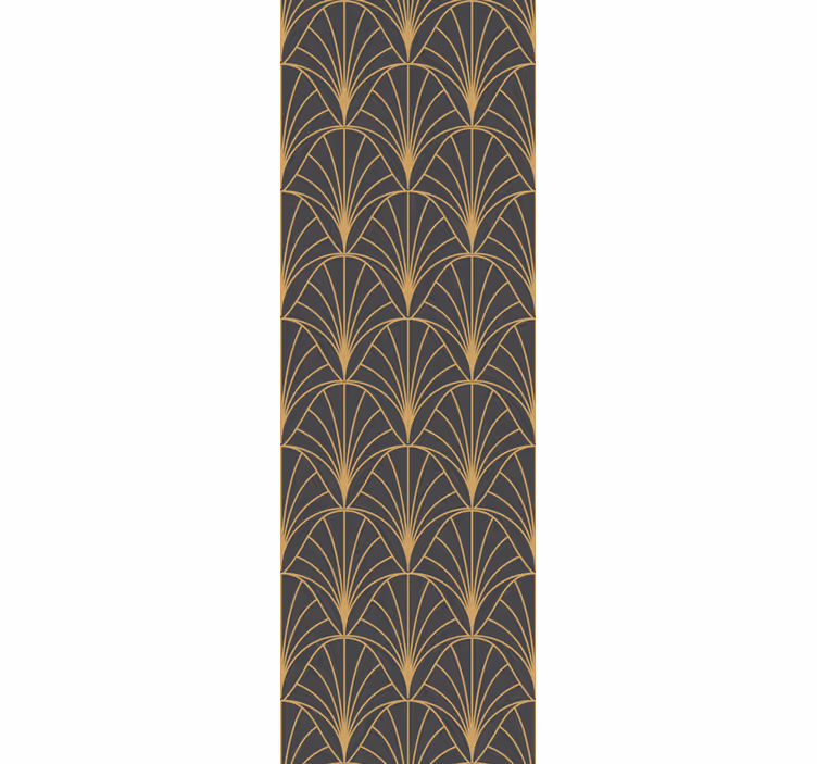 Moderní roleta s elegantními zlatými vzory - TenStickers