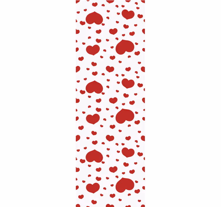 Moderní roleta s malými a velkými srdíčky - TenStickers