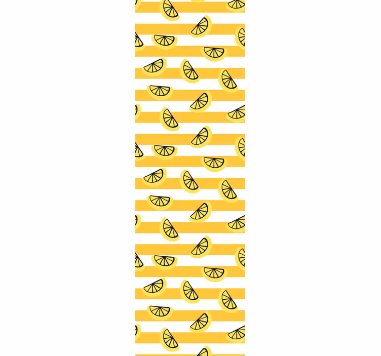 Moderní roleta s designem citronových symbolů - TenStickers
