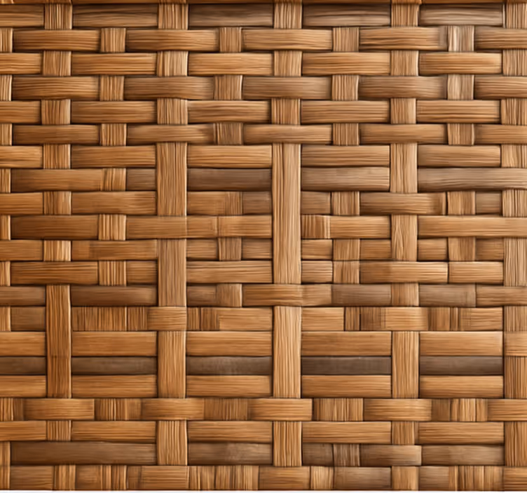 Roleta textura a vzor rustic tmavý vrbový tkaný - TenStickers