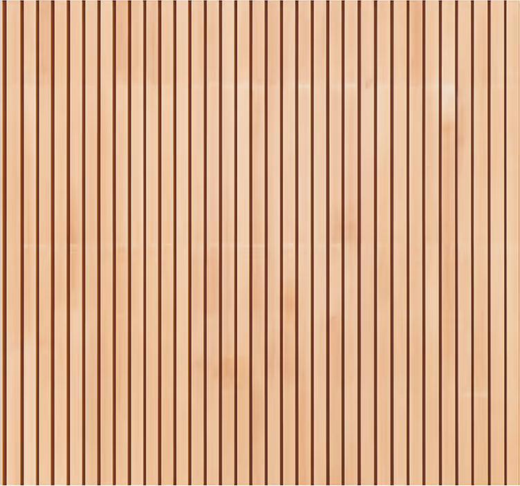 Roleta textura a vzor vertikální světlé cedrové lamely - TenStickers