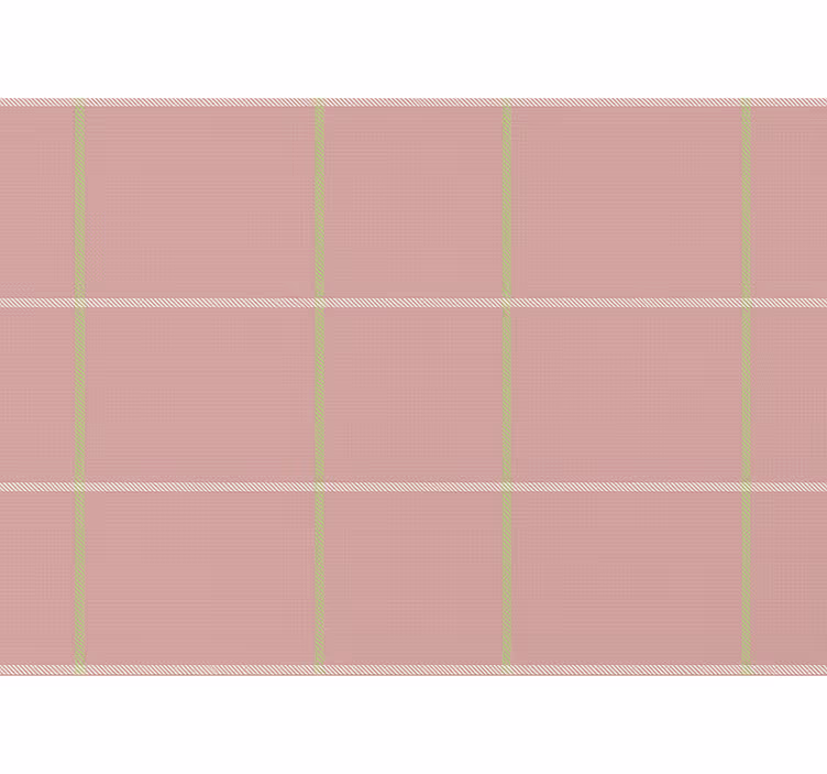 Růžová roleta s moderním vzorem - TenStickers