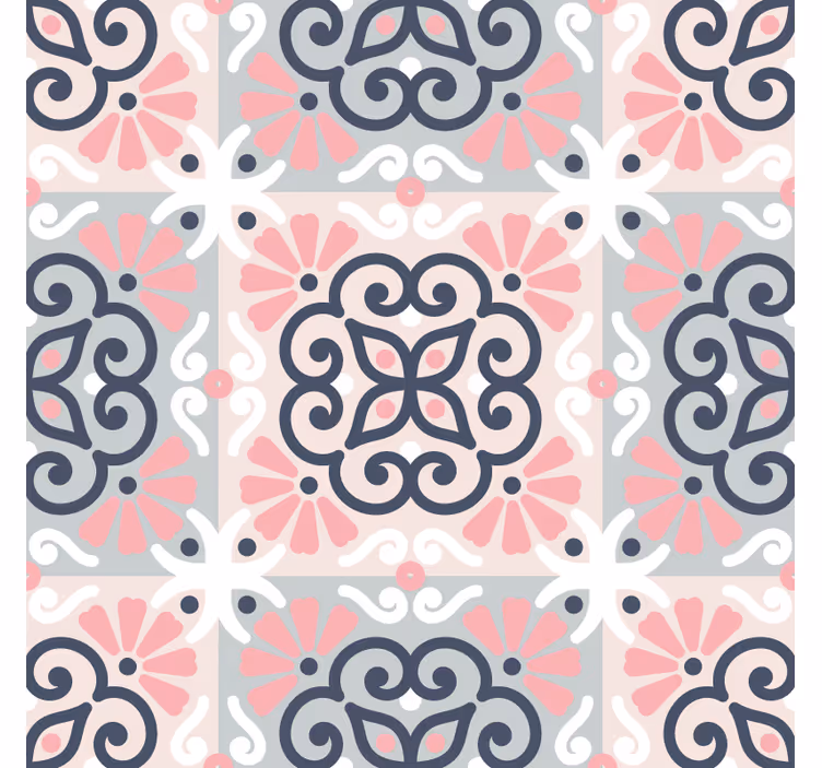 Roleta kuchyně mandala dlaždice - TenStickers