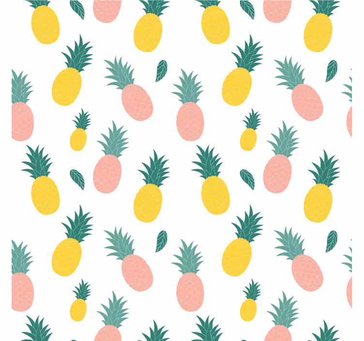 Roleta kuchyně s designem ananasů a ovoce - TenStickers