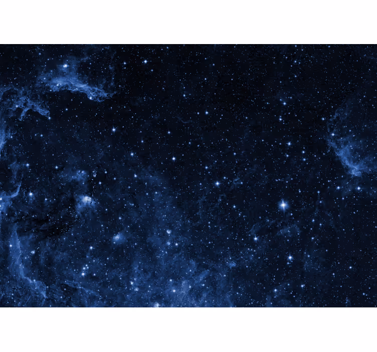Černá roleta galaxie s hvězdnými souhvězdími - TenStickers