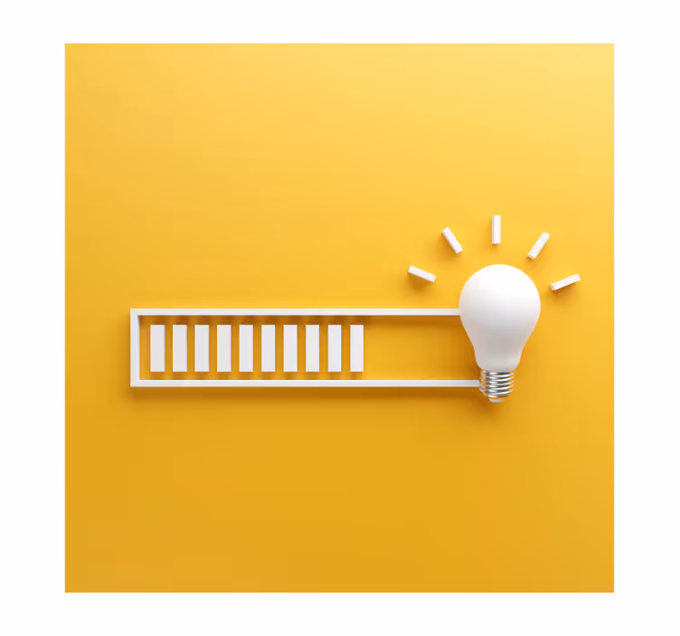 Žlutá roleta s nápadem na žlutou energii - TenStickers
