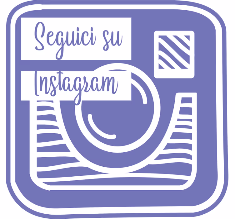 Fialová roleta pro naši instagramovou propagaci - TenStickers