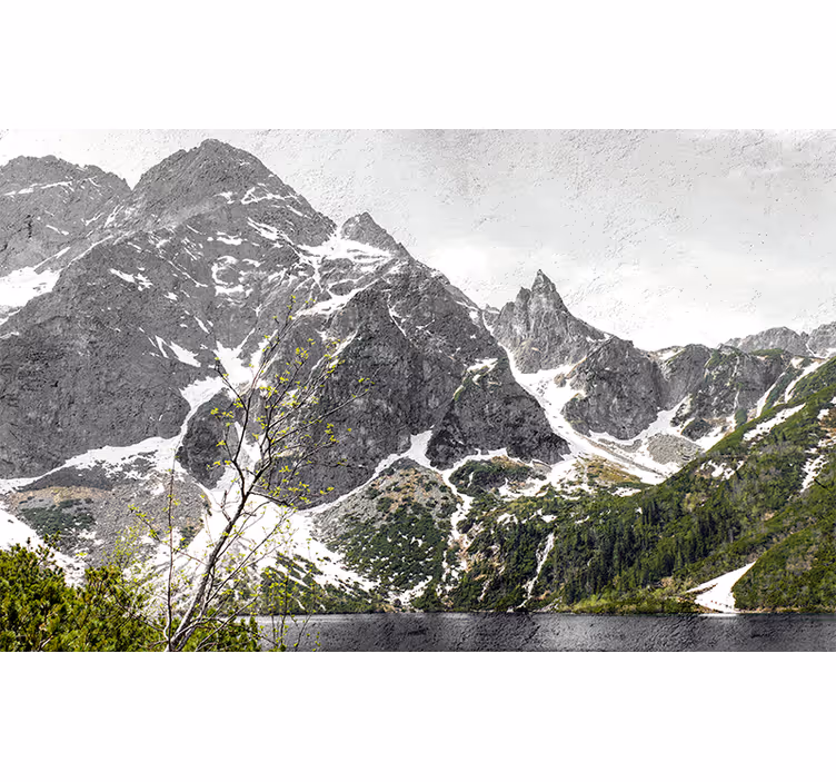 Roleta do obývacího pokoje zakopane - TenStickers
