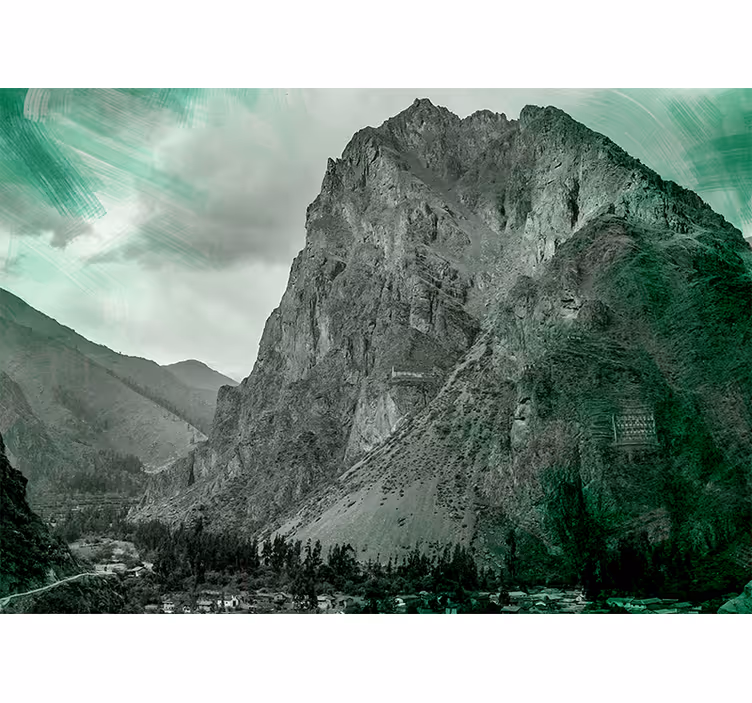Roleta do obývacího pokoje ollantaytambo - TenStickers