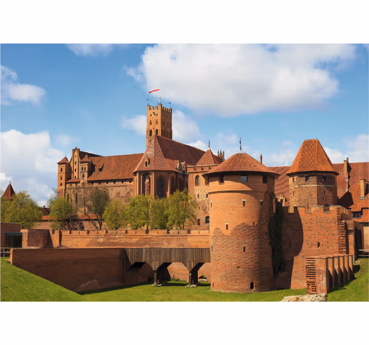 Roleta do obývacího pokoje malbork - TenStickers