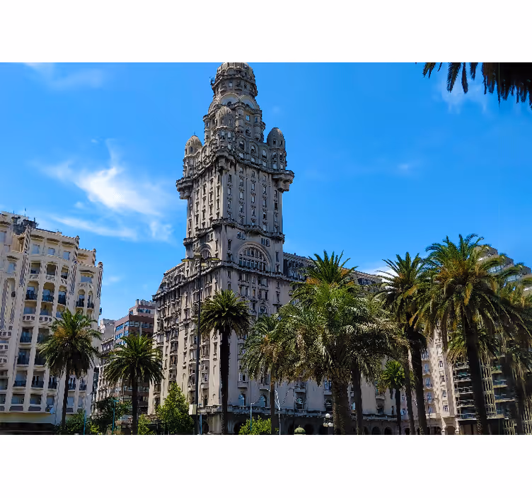 Roleta do obývacího pokoje náměstí nezávislosti montevideo - TenStickers